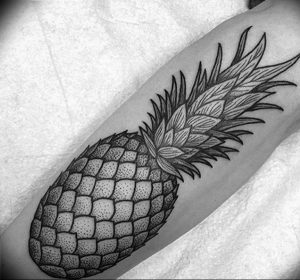 фото тату ананас 24.04.2019 №217 - tattoo pineapple - tattoo-photo.ru