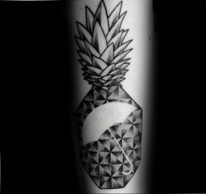 фото тату ананас 24.04.2019 №234 - tattoo pineapple - tattoo-photo.ru