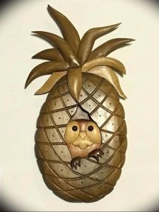 фото тату ананас 24.04.2019 №236 - tattoo pineapple - tattoo-photo.ru