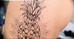 фото тату ананас 24.04.2019 №240 - tattoo pineapple - tattoo-photo.ru