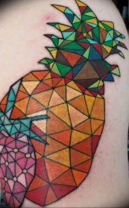 фото тату ананас 24.04.2019 №246 - tattoo pineapple - tattoo-photo.ru