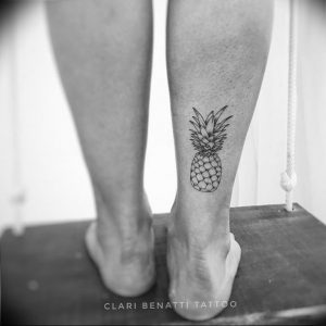 фото тату ананас 24.04.2019 №251 - tattoo pineapple - tattoo-photo.ru
