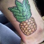 фото тату ананас 24.04.2019 №253 - tattoo pineapple - tattoo-photo.ru