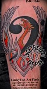 фото тату басовый ключ 01.05.2019 №095 - tattoo bass clef - tattoo-photo.ru