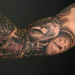 фото тату биомеханика 3д 06.04.2019 №013 - 3d biomechanics tattoo - tattoo-photo.ru