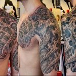 фото тату биомеханика 3д 06.04.2019 №045 - 3d biomechanics tattoo - tattoo-photo.ru