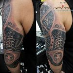 фото тату биомеханика 3д 06.04.2019 №046 - 3d biomechanics tattoo - tattoo-photo.ru