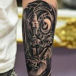 фото тату биомеханика 3д 06.04.2019 №116 - 3d biomechanics tattoo - tattoo-photo.ru