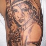 фото тату воин женщина амазонка 17.04.2019 №001 - tattoo woman warrior - tattoo-photo.ru