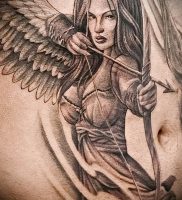 фото тату воин женщина амазонка 17.04.2019 №035 — tattoo woman warrior — tattoo-photo.ru