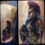 фото тату воин женщина амазонка 17.04.2019 №083 - tattoo woman warrior - tattoo-photo.ru