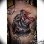 фото тату волчий оскал 01.05.2019 №117 - wolf grin tattoo - tattoo-photo.ru