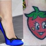 фото тату клубника 10.04.2019 №204 - strawberry tattoo - tattoo-photo.ru