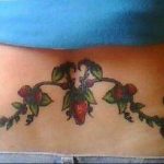 фото тату клубника 10.04.2019 №256 - strawberry tattoo - tattoo-photo.ru
