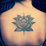 фото тату кувшинка 30.04.2019 №040 - tattoo waterlily - tattoo-photo.ru