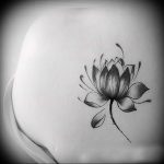 фото тату кувшинка 30.04.2019 №070 - tattoo waterlily - tattoo-photo.ru