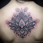 фото тату кувшинка 30.04.2019 №089 - tattoo waterlily - tattoo-photo.ru