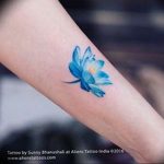 фото тату кувшинка 30.04.2019 №124 - tattoo waterlily - tattoo-photo.ru