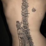 фото тату лестница 15.04.2019 №018 - tattoo ladder - tattoo-photo.ru