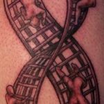 фото тату лестница 15.04.2019 №045 - tattoo ladder - tattoo-photo.ru