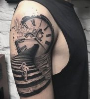 фото тату лестница 15.04.2019 №046 — tattoo ladder — tattoo-photo.ru