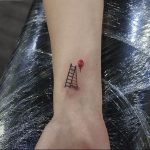 фото тату лестница 15.04.2019 №065 - tattoo ladder - tattoo-photo.ru