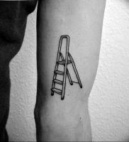 фото тату лестница 15.04.2019 №131 — tattoo ladder — tattoo-photo.ru