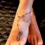 фото тату на ноге оберег 03.04.2019 №009 - leg tattoo charm - tattoo-photo.ru