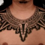 фото тату обереги на груди 03.04.2019 №001 - tattoo amulets on chest - tattoo-photo.ru