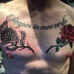 фото тату обереги на груди 03.04.2019 №015 - tattoo amulets on chest - tattoo-photo.ru