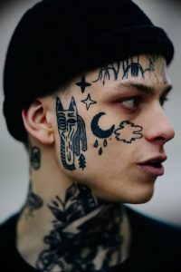 фото тату слеза 03.05.2019 №053 - tear tattoo - tattoo-photo.ru