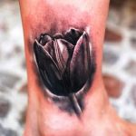 фото тату тюльпан 06.04.2019 №019 - tattoo tulip - tattoo-photo.ru