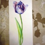 фото тату тюльпан 06.04.2019 №086 - tattoo tulip - tattoo-photo.ru