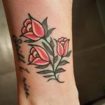 фото тату тюльпан 06.04.2019 №096 - tattoo tulip - tattoo-photo.ru