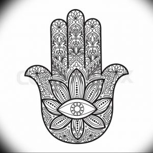 фото хамса оберег тату 03.04.2019 №028 - hamsa charm tattoo - tattoo-photo.ru