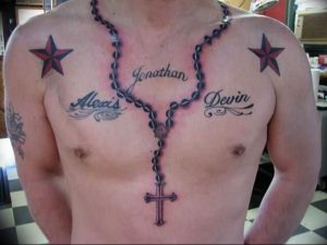 фото христианский оберег тату 03.04.2019 №005 - christian amulet tattoo - tattoo-photo.ru