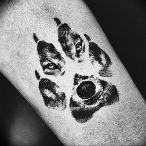 Фото тату волк 20.05.2019 №028 - photo tattoo wolf - tattoo-photo.ru