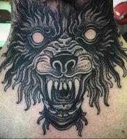 Фото тату волк 20.05.2019 №042 — photo tattoo wolf — tattoo-photo.ru