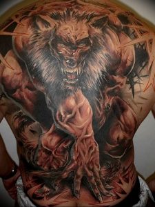 Фото тату волк 20.05.2019 №053 - photo tattoo wolf - tattoo-photo.ru