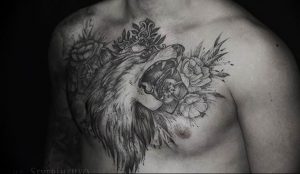 Фото тату волк 20.05.2019 №126 - photo tattoo wolf - tattoo-photo.ru