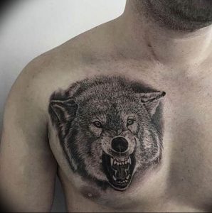 Фото тату волк 20.05.2019 №138 - photo tattoo wolf - tattoo-photo.ru