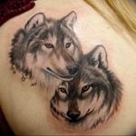 Фото тату волк 20.05.2019 №160 - photo tattoo wolf - tattoo-photo.ru