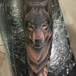 Фото тату волк 20.05.2019 №198 - photo tattoo wolf - tattoo-photo.ru