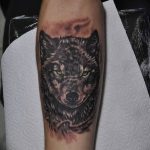 Фото тату волк 20.05.2019 №206 - photo tattoo wolf - tattoo-photo.ru