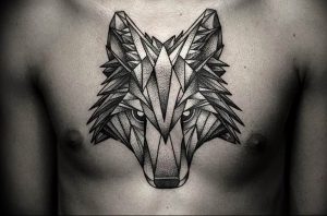 Фото тату волк 20.05.2019 №208 - photo tattoo wolf - tattoo-photo.ru