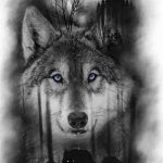 Фото тату волк 20.05.2019 №213 - photo tattoo wolf - tattoo-photo.ru