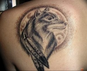 Фото тату волк 20.05.2019 №218 - photo tattoo wolf - tattoo-photo.ru