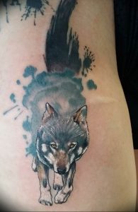 Фото тату волк 20.05.2019 №234 - photo tattoo wolf - tattoo-photo.ru