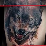 Фото тату волк 20.05.2019 №260 - photo tattoo wolf - tattoo-photo.ru