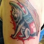 Фото тату волк 20.05.2019 №264 - photo tattoo wolf - tattoo-photo.ru